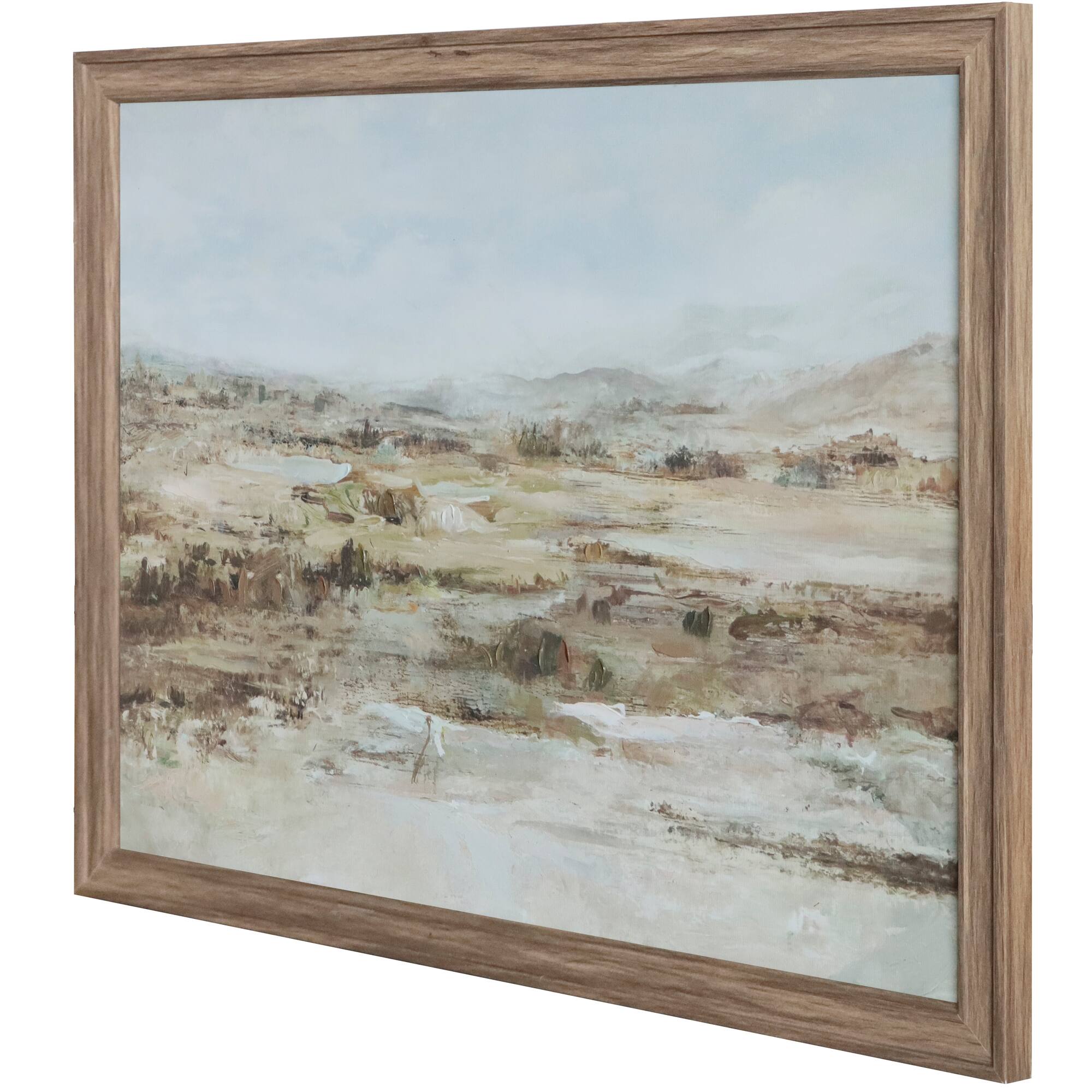 24" x 18" Abstract Landscape Framed Wall Décor by Ashland®